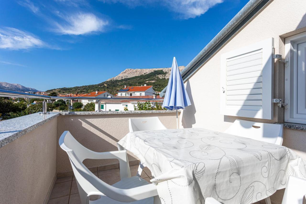 Apartments Crnekovic V Baška Dış mekan fotoğraf